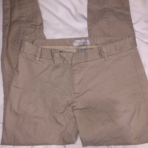 Slim cropped khakis from Gap